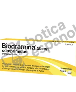biodramina sin receta